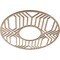 Ekena Millwork Empire Wood Fretwork Pierced Ceiling Medallion, Red Oak, 24"OD x 8 3/4"ID x 1/4"T CMWP24X24X0250EPRO - alternate 3